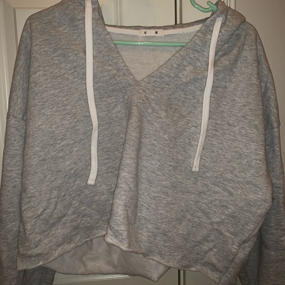 Garage Cropped Sweatshirt